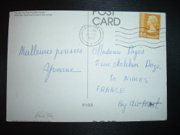 CP Pour FRANCE TP 70c OBL.MEC.20 JUL 1980 KOWLOON C - Cartas & Documentos