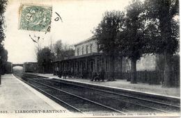 Dépt 60 - RANTIGNY - La Gare De Liancourt-Rantigny - Animée - Rantigny