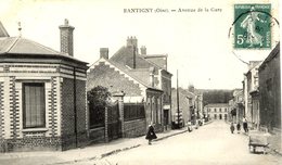 Dépt 60 - RANTIGNY - Avenue De La Gare - Animée - Rantigny