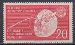 GERMANIA DEMOCRATICA DDR  1959 LUNIK 2 UNIF. 721 MLH VF - Autres & Non Classés