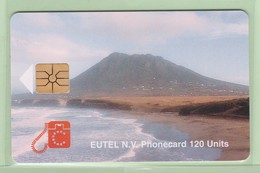 Netherlands Antilles - St Eustatius - 1996 Scenes - 120u The Quill - STAT-C2 - VFU - Antillen (Niederländische)