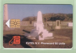 Netherlands Antilles - St Eustatius - 1996 Scenes - 60u Orange Fort - STAT-C1 - VFU - Antilles (Netherlands)