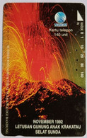 Indonesia Volcano 1992  140 Units - Indonesia