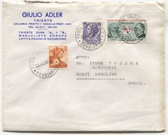 Italy - Trieste Zona A E B, 1966. Memorandum Letter With Content, Giulio Adler - Altri & Non Classificati