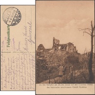 Allemagne / France 1915. Carte De Franchise Militaire. Destruction De La Ferme D'Hurtebise, Chemin Des Dames - Napoléon