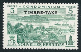 NOUVELLES HEBRIDES 1957 - Yv. Taxe 36 *  - Port Vila 5c ; TIMBRE-TAXE  ..Réf.AFA23080 - Portomarken