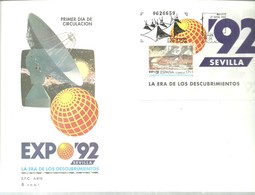 FDC ESPAÑA 1992 - 1992 – Siviglia (Spagna)