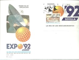 FDC ESPAÑA 1992 - 1992 – Sevilla (Spain)