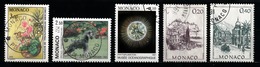 Monaco 1991 : Timbres Yvert & Tellier N° 1759 - 1760 - 1761 - 1762 - 1763 - 1764 - 1765 - 1766 Et 1767. - Usati