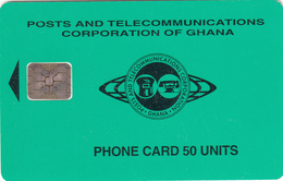 Ghana Phonecard - Superb Fine Used 50u (Schlumberger) SC5 - Ghana