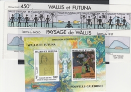 LOT 252 WALLIS ET FUTUNA  BLOCS N°6-11-13 ** - Blocs-feuillets