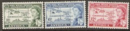 Antigua  1958  SG 135-7 W.I. Federation Mounted Mint - 1858-1960 Colonie Britannique