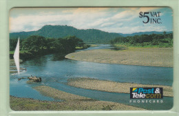 Fiji - 1993 Scenic Issue - $5 Inland River - FIJ-021 - FU - Fidschi