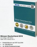 Münzen Deutschland/EURO MICHEL 2018 New 30€ D Ab 1871 3.Reich BRD DDR Numismatik Coins Catalogue 978-3-95402-230-4 - Alemán