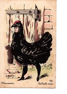 Cpa Chantecler D Edmond Rostand Illustration Roberty La Poule Noire - Other & Unclassified