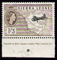 SIERRA LEONE 1956 - From Set MNH** - Sierra Leone (...-1960)