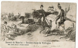 Delcampe - Souvenir De Waterloo  Derniere Charge De Wellington - Waterloo