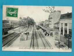 CPA 80 - Chemin De Fer Trains En Gare De JUVISY-SUR-ORGE 91 - Juvisy-sur-Orge