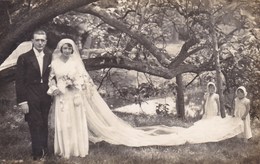 Maldegem, Maldeghem, Fotokaart Huwelijk Van Suzanne Rotsaert De Hertaing Met Alfred Coppieters T Walland (pk45059) - Maldegem