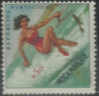 Mozambique Moçambique 1962 Sports Issue Common Design CD48 Water Skiing Canc - Ski Nautique