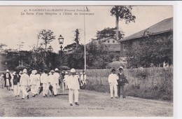 Delcampe - St Laurent Du Maroni La Sortie D'une Réception à L’hôtel Du Gouvernement (très Rare) - Saint Laurent Du Maroni