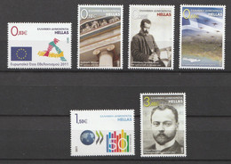 Greece - 2011, Events 6v ** Mi 2599/04 - Unused Stamps