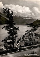 Blick  Von Der Kerenzerbergstrasse Auf Den Walensee Und Alvierkette (03046) * 21. 7. 1958 - Andere & Zonder Classificatie