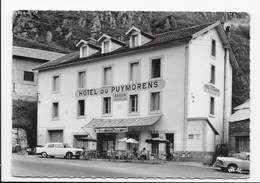 09     L'HOSPITALET PRES D'ANDORRE   HOTEL Du PUYMORENS  VOITURES BON ETAT  VOIR  LES 2 SCANS - Varilhes