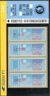 Frankreich - France - Francia - 4 Vignettes D'affranchissement  - **  Mnh Neuf Postfris - - 1985 Papier « Carrier »