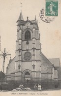 80 - CRECY EN PONTHIEU - L' Eglise - Vue Du Clocher - Crecy En Ponthieu