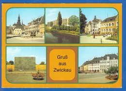 Deutschland; Zwickau; Multibildkarte Mit Hauptmarkt - Zwickau