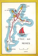 56-ILE AUX MOINES- LA CARTE - Ile Aux Moines