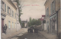 Villenoy - Rue De Meaux - Animée - Couleur - Villenoy