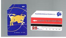 POLONIA (POLAND) - TP  -  ZODIAC, HOROSCOPE: BULL             -                 USED - RIF. 10189 - Zodiaque