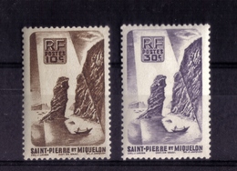 N° 325 NEUF** N° 326 NEUF* - Unused Stamps