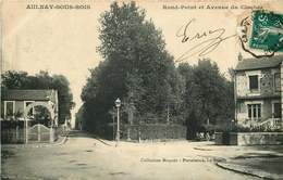 SEINE SAINT DENIS  AULNAY SOUS BOIS  Rond Point Et Avenue Du Clocher - Aulnay Sous Bois