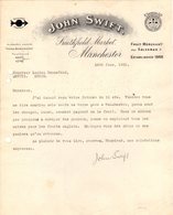 ANGLETERRE  MANCHESTER COURRIER 1925 SMITHFIELD MARKET  John SWIFT   A23 - Ver. Königreich