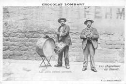 75-LES PETITS METIERS DE PARIS- LES CHIGNOLEURS DE LAVOIRS   - CHOCOLAT LOMBART - Ambachten In Parijs