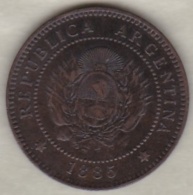 ARGENTINE / TUCUMAN. UN CENTAVO 1885. BRONZE - Argentine