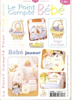 01 Le Point Compté Pour Bébé - N°17 - Janvier 2005 - Point De Croix