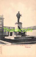 CPA TOURNAI STATUE DU PEINTRE TOURNAISIEN L GALLEIT BRONCE PAR CHARLIER - Tournai