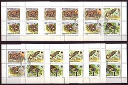 BULGARIA \ BULGARIE - 1989 - Lot - WWF Chauves-souris - 10 Bl Obl. - Collections, Lots & Series