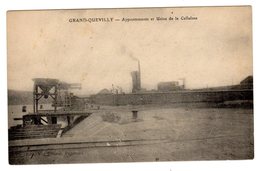 CPA Le Grand Quevilly 76 Seine Et Marne Appontements Fabrique Rouanaise Usine De Cellulose éditeur Veuve Désiral - Le Grand-Quevilly