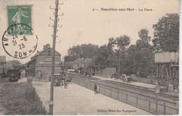 80 - NOYELLES SUR MER - La Gare - Noyelles-sur-Mer