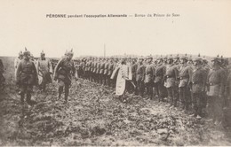 Delcampe - 80 - PERONNE - Pendant L'occupation Allemande - Revue Du Prince De Saxe - Peronne