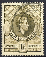 Swaziland, 1938 - 43 Scellini 1 Oliva Bruno Usato - Swaziland (...-1967)