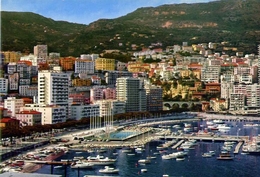 Principaute De Monaco - La Condamine Et Le Port - Formato Grande Viaggiata – E 4 - La Condamine