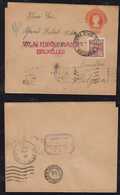 Brazil Brasil 1927 CT 22 Wrapper 40R Uprated To BELGIUM - Postal Stationery