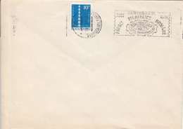 ROMANIAN PHILATELIC PRESS CENTENARY, SPECIAL POSTMARKS ON COVER, 1981, ROMANIA - Covers & Documents