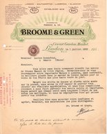 ANGLETERRE LONDON COURRIER 1932 BROOME & GREN   Covent Garden Market  Fruit   A25 - Verenigd-Koninkrijk